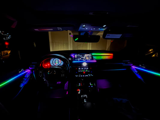 NextGen Car Society Ambient Lighting Kit 10/6/4/2/1 IN 1 Car Full RGB App Remote Control